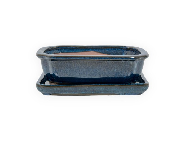 Pot 18,5 cm nuage bleu