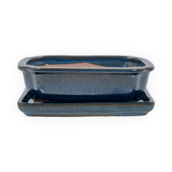 Vaso 18,5 cm nuvola blu