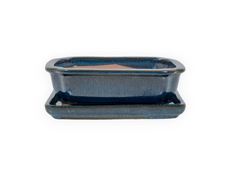 Pot 18,5 cm nuage bleu