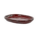 Pot 18,5 cm ovale rouge
