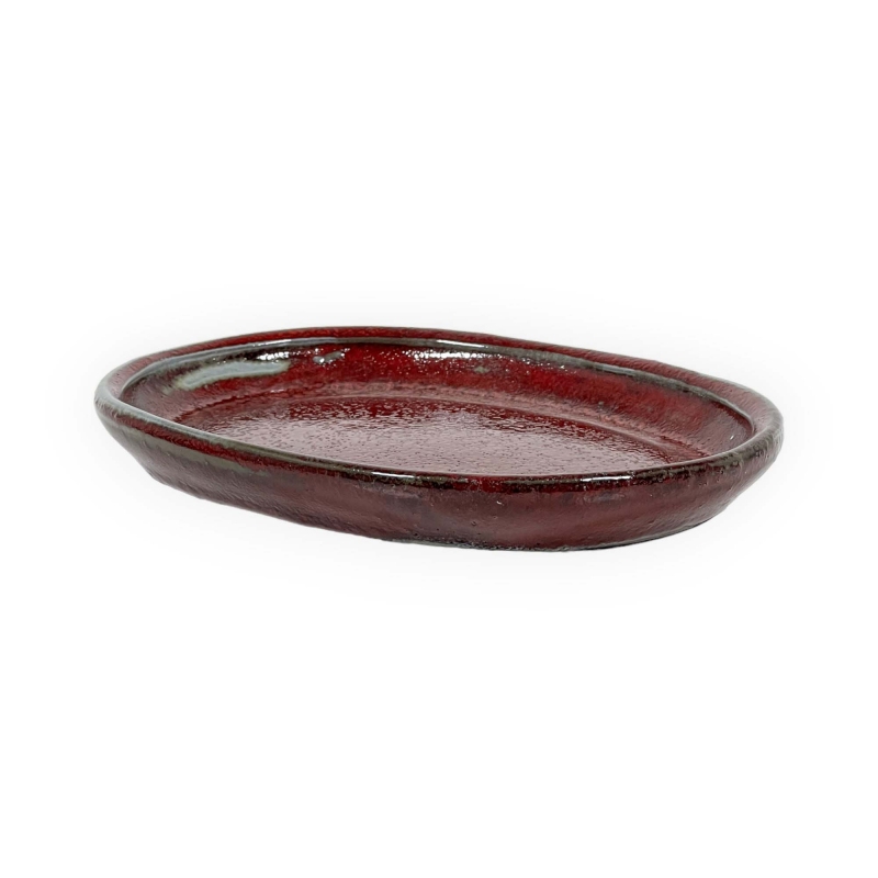 Pot 18,5 cm ovale rouge