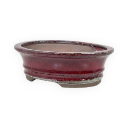 Pot 18,5 cm ovale rouge