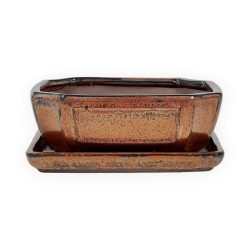 Pot 18,5 cm cloud copper