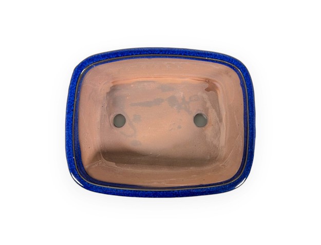 Pot 18,5 cm rectangular blue 2