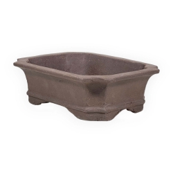 Vaso 26 cm rettangolare grès