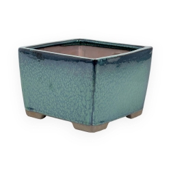 Pot 18 cm carré vert