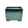 Vaso 18 cm quadrato verde