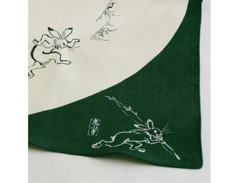 Furoshiki 68 cm - Cerchio con conigli