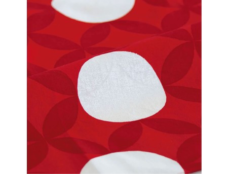 Furoshiki 70 cm - Hare Tsutsumi - Seven Treasures Pattern Red