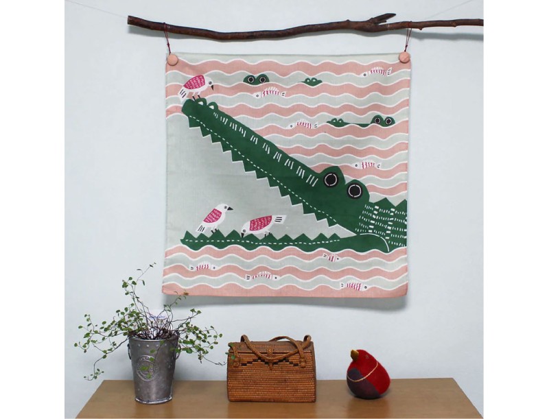 Furoshiki 50 cm - Coccodrillo