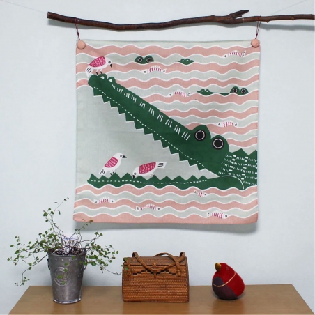Furoshiki 50 cm - Crocodile