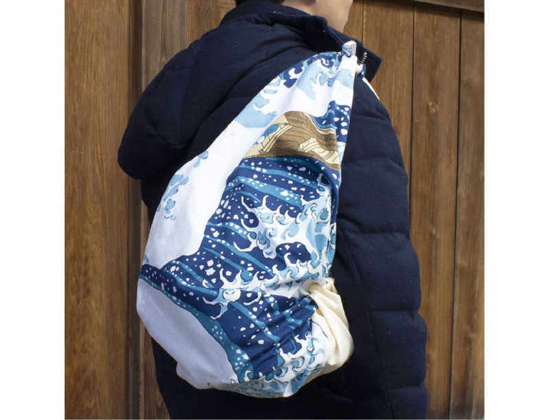 Furoshiki 104 cm La Grande Vague / Hokusai