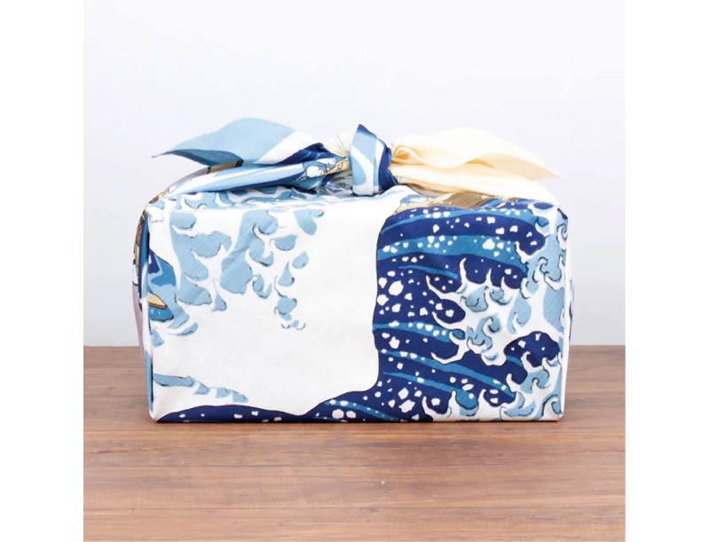 Furoshiki 104 cm La Grande Vague / Hokusai