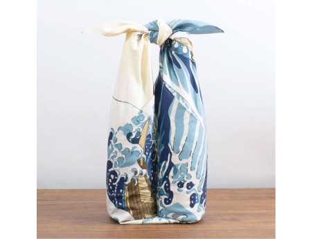Furoshiki 104 cm La Grande Onda / Hokusai