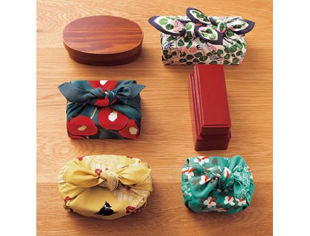 Furoshiki 48 Doku-Dami Green / Yumeji Takehisa