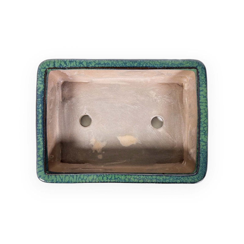 Pot 20 cm rectangulaire vert