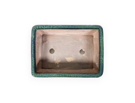 Pot 20 cm rectangulaire vert