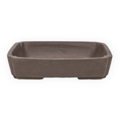 Vaso 26 cm rettangolare grès