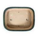 Pot 31 cm rectangulaire vert