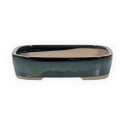 Pot 31 cm rectangular green