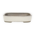 Vaso 31 cm rettangolare beige