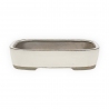 Vaso 31 cm rettangolare beige