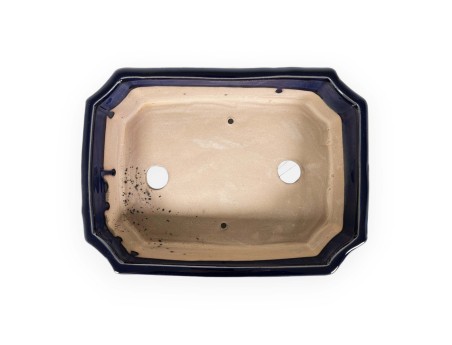 Vaso 27 cm nuvola blu