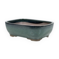 Pot 26 cm rectangulaire vert