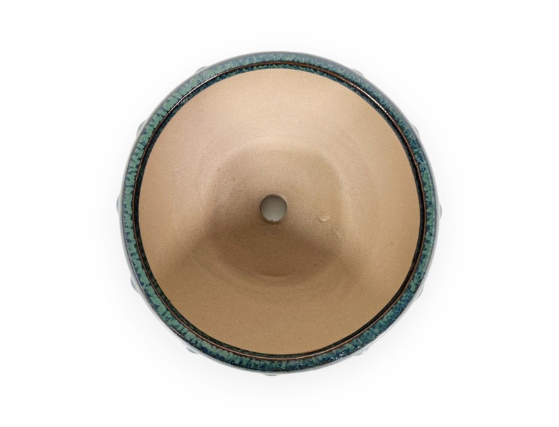 Pot 16 cm rond vert