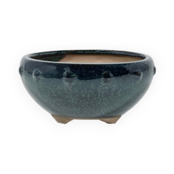 Vaso 21,5 cm tondo verde