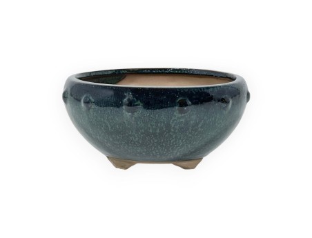 Pot 21,5 cm round green