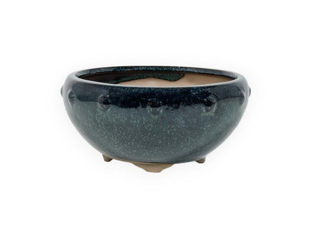 Pot 21,5 cm round green