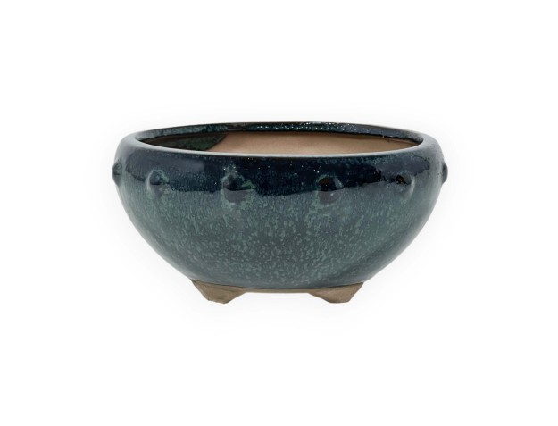 Pot 27 cm round green 2