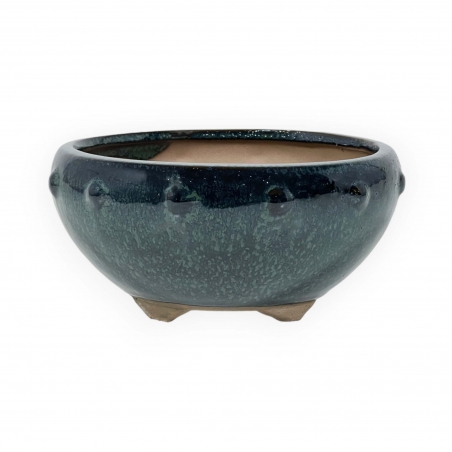 Vaso 27 cm tondo verde