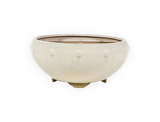 Vaso 16 cm tondo beige