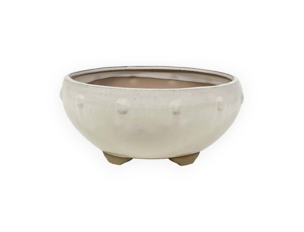 Pot 21,5 cm round beige 2