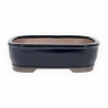 Vaso 26 cm rettangolare blu