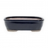 Pot 31,5 cm rectangular blue