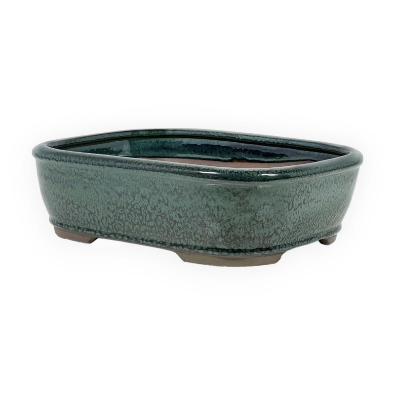 Pot 31,5 cm rectangular green