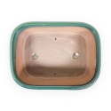 Pot 31,5 cm rectangular green