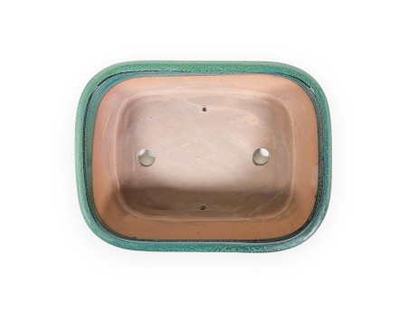 Pot 31,5 cm rectangular green