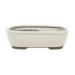 Vaso 31,5 cm rettangolare beige