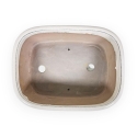 Vaso 31,5 cm rettangolare beige