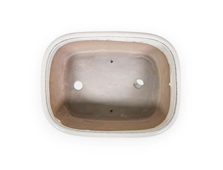 Pot 31,5 cm rectangular beige