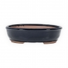 Vaso 21 cm ovale blu