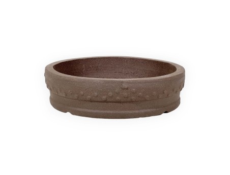 Pot 15,5 cm round grès