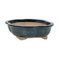 Vaso 26 cm nuvola verde