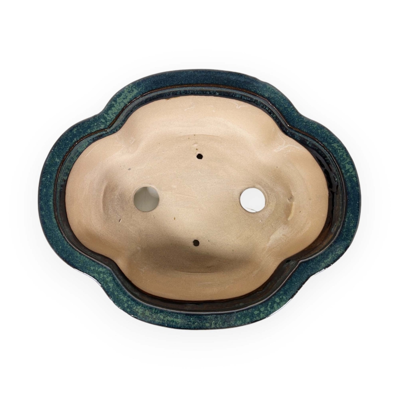 Vaso 26 cm nuvola verde