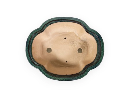 Vaso 31,5 cm nuvola verde