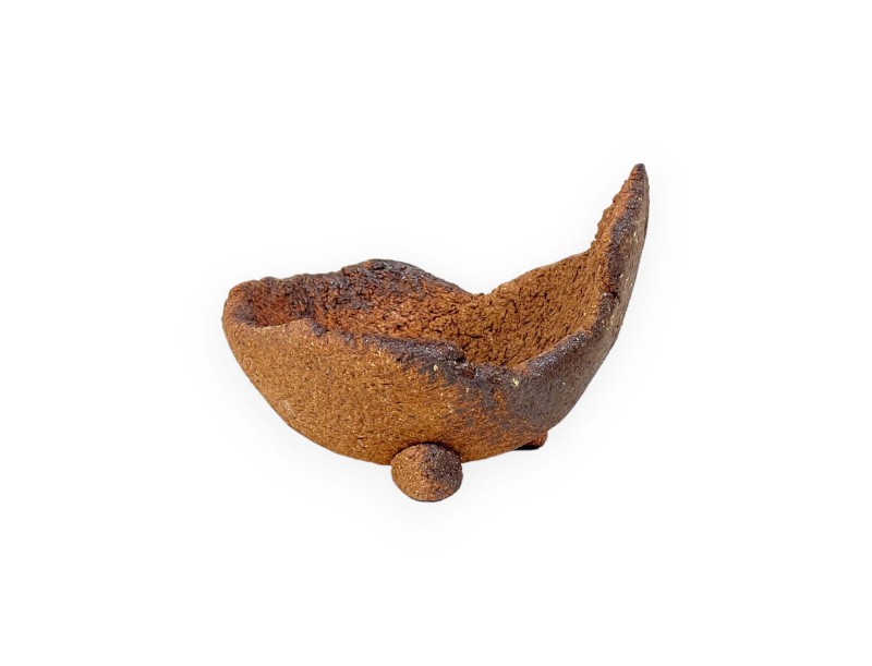 Niijima stone pot 9 cm moon